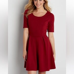 Maurices Deep Red Blouse